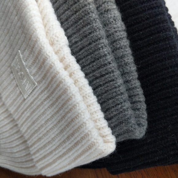 NWT MSCH Moss Copenhagen Wool Blended Kara Badge Beanie / Winter Hats - Picture 2 of 9